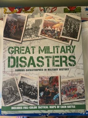 Great Military Disasters Hardcover book by Parragon Books